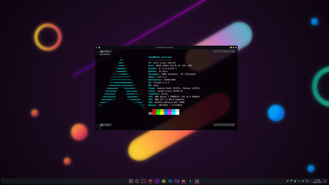 Arch Linux Desktop